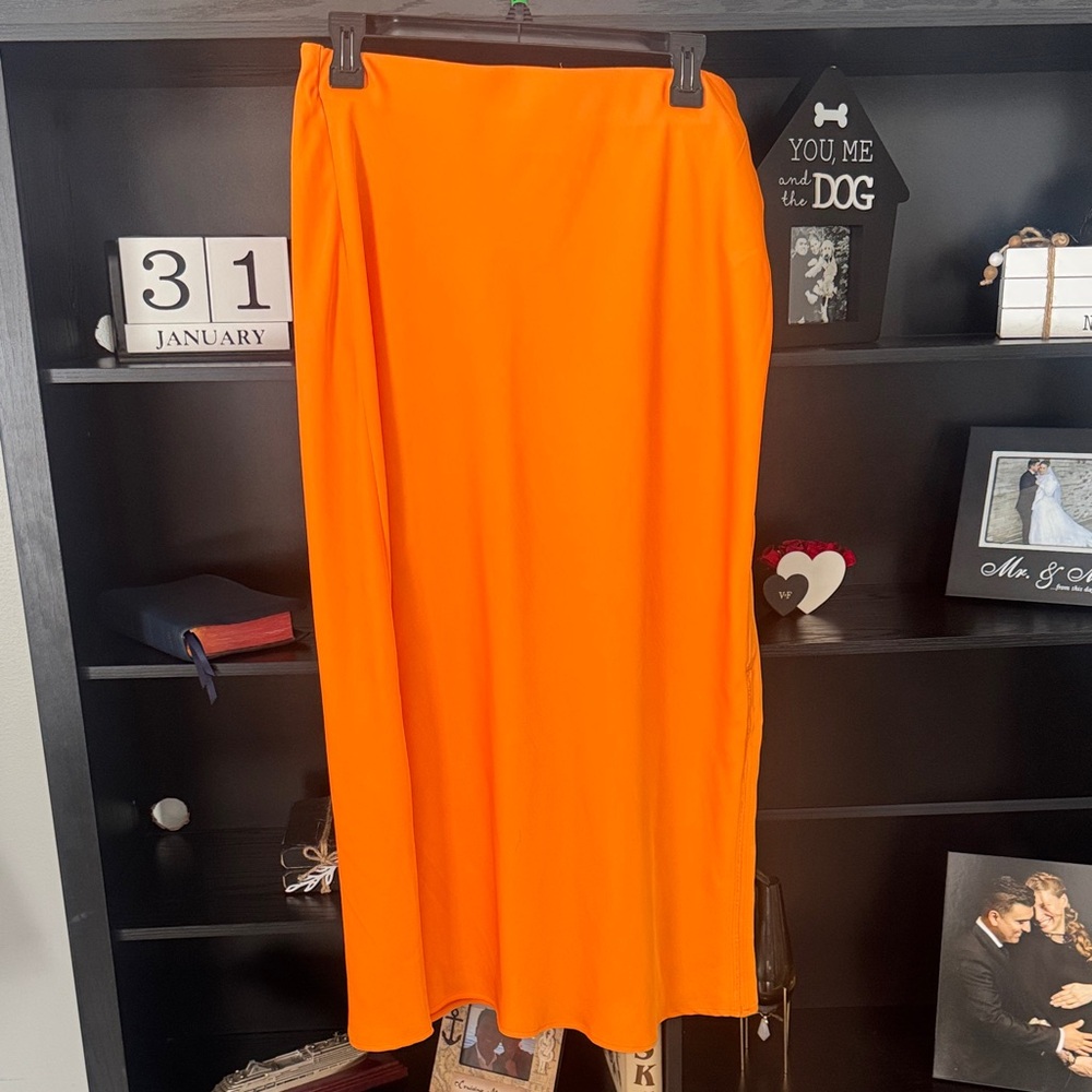Vibrant Orange Women's Skirt